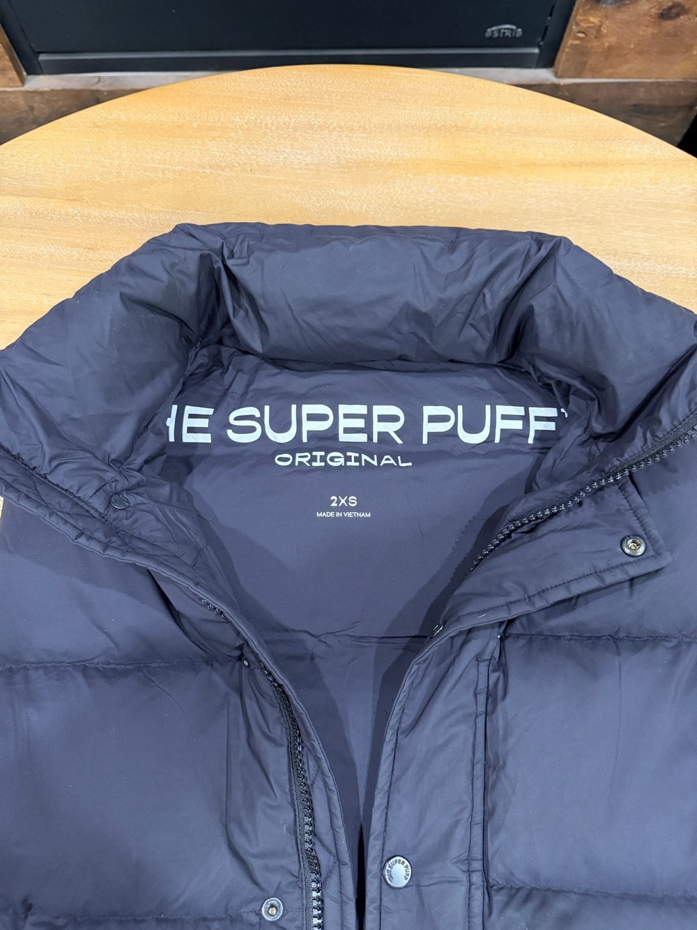 Aritzia Tna The Super Puff Vest - Matte Black - XS (no hood)
